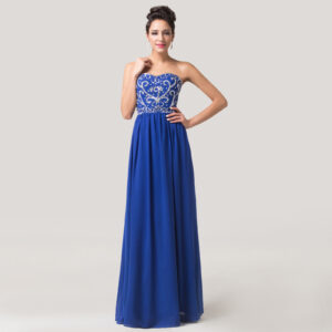 Abendkleid #20 Blau