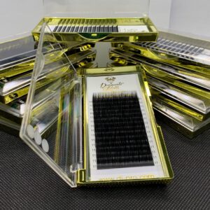 Seiden Wimpern Premium Schwarz C-Curl 0,07